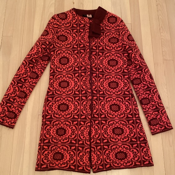 Twinset Simona Barbieri knit sweater wool jacket ! Size S - Picture 8 of 17